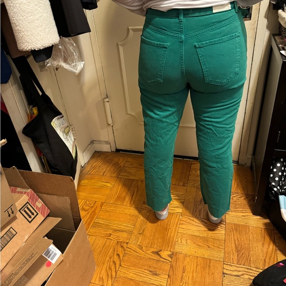 NEVER WORN STRAIGHT CROPPED ZARA JEANS - Picture 9 of 9